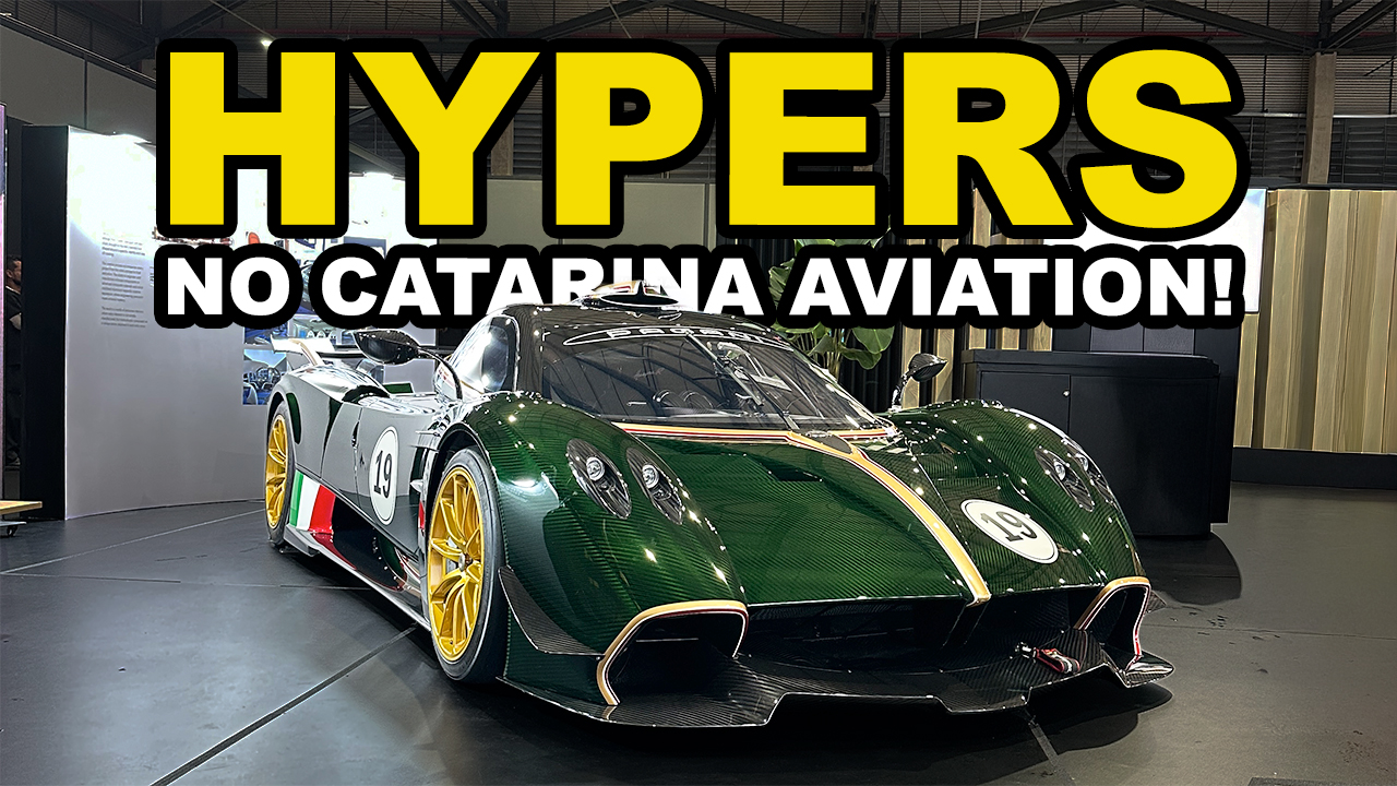 HYPERCARS e SUPERCARROS INVADIRAM o MAIOR ENCONTRO de AVIAÇÃO  EXECUTIVA da AMÉRICA LATINA!