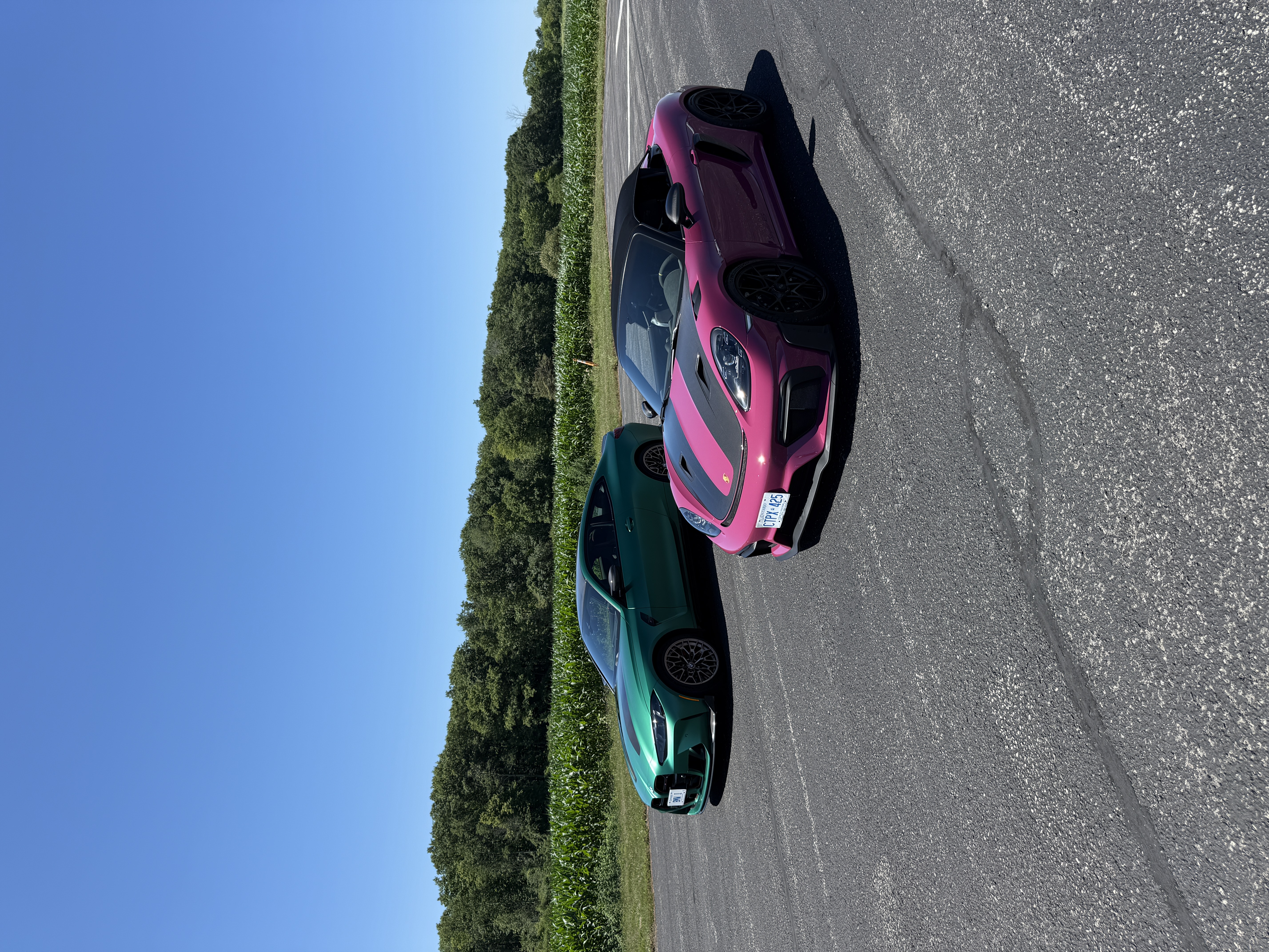 M4 Cs x Porsche GT4 Spyder RS