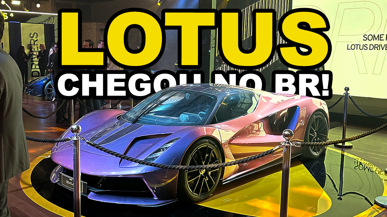 A LOTUS CHEGOU OFICIALMENTE no BRASIL!