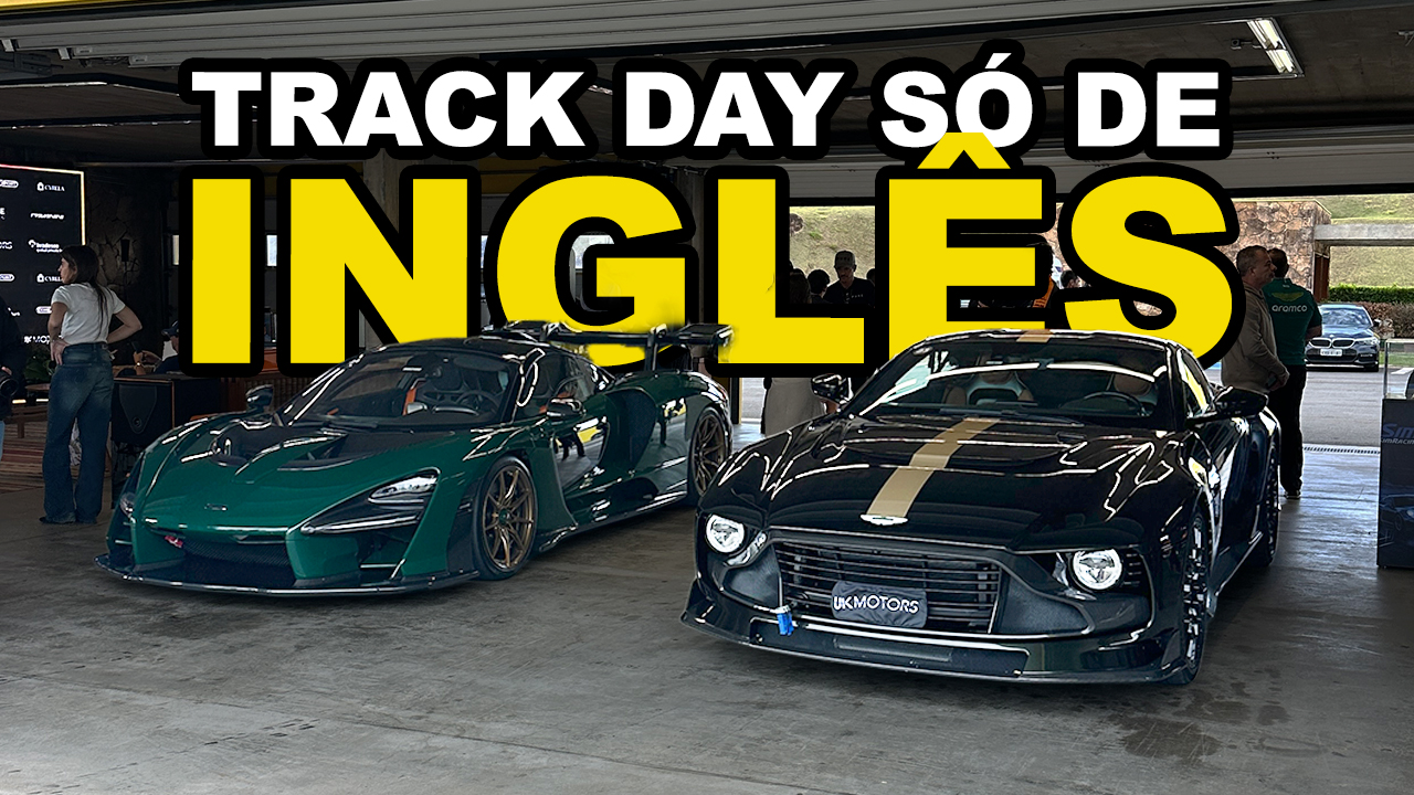 SÓ ENTRA MCLAREN e ASTON MARTIN nesse TRACK DAY!