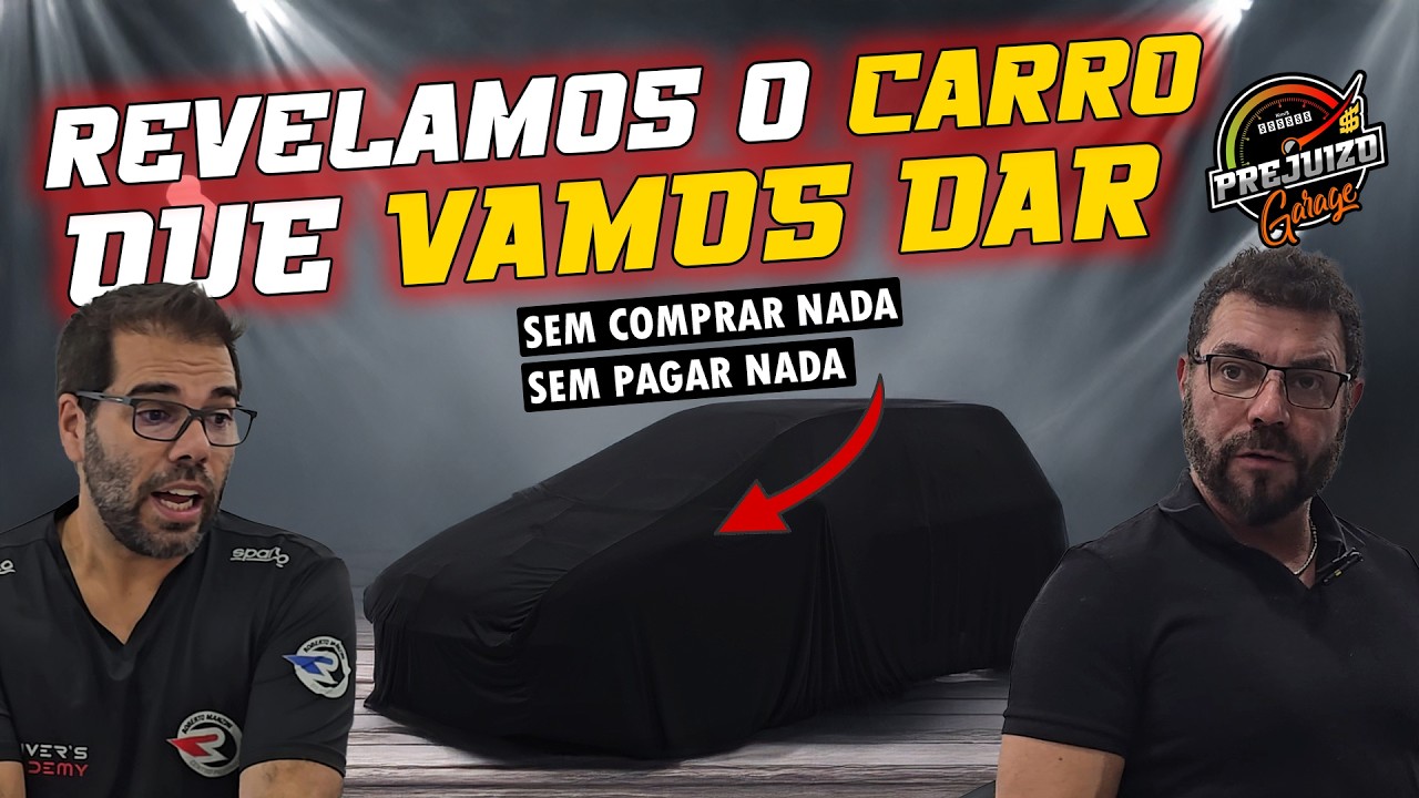 O CARRO que vamos DAR é simplesmente INCRÍVEL! REVELAMOS 😲