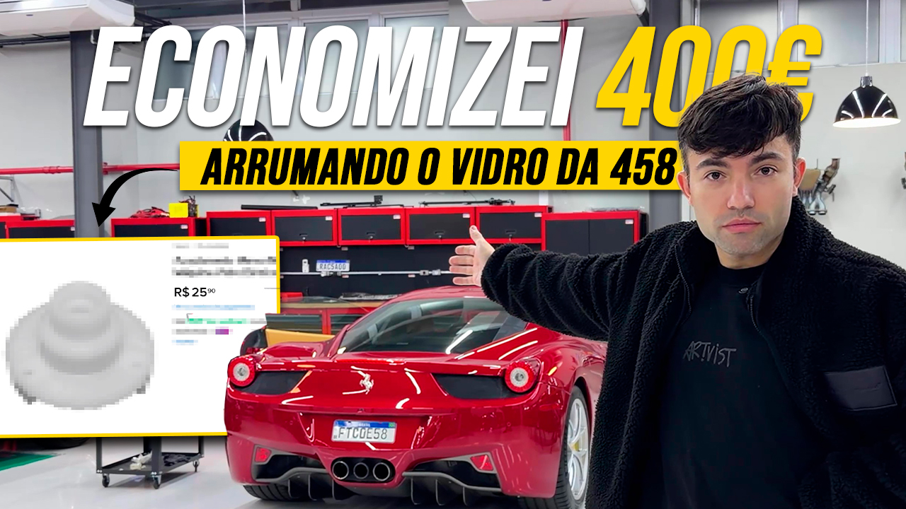 Arrumei a Ferrari 458 com peças de Fiat Stilo!