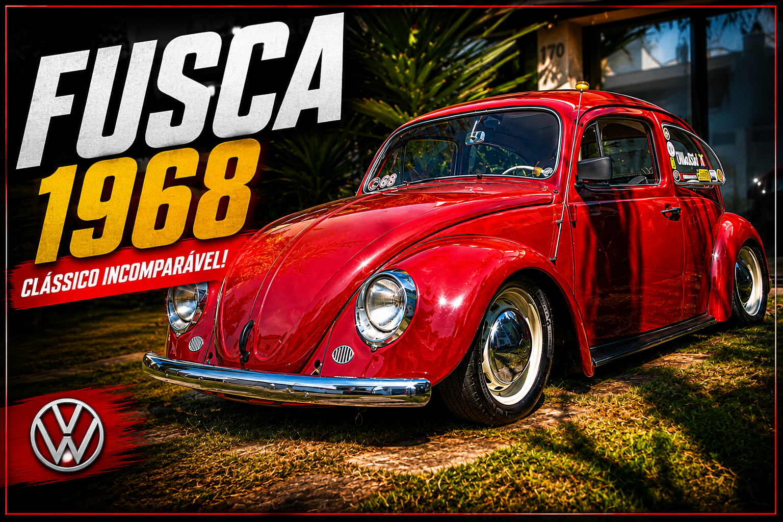Fusca 1968 - Primeiro Video a muito tempo 2013