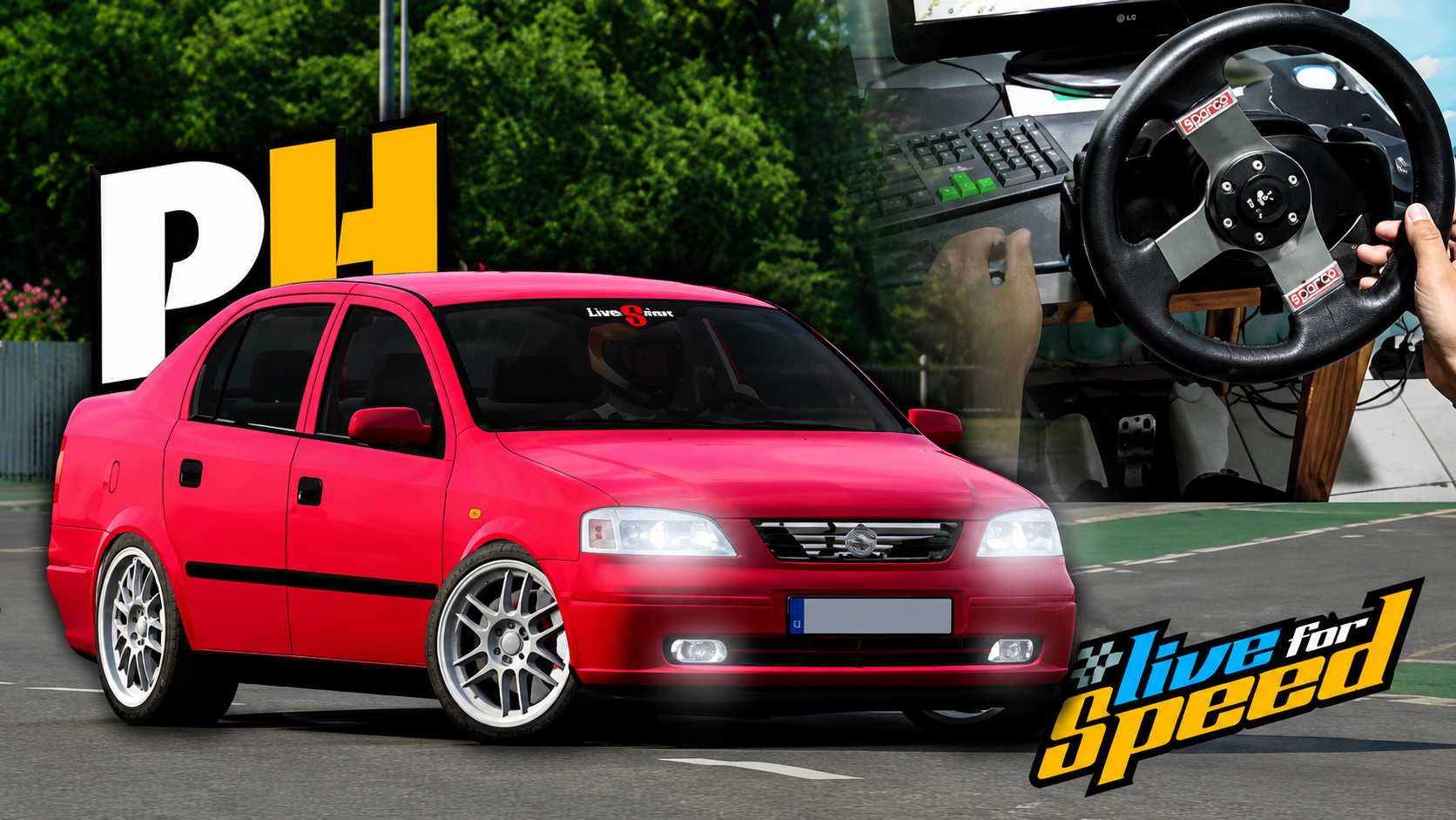 ASTRÃO ASPIRADO DO PETROLHEAD NO LIVE FOR SPEED | (G27)