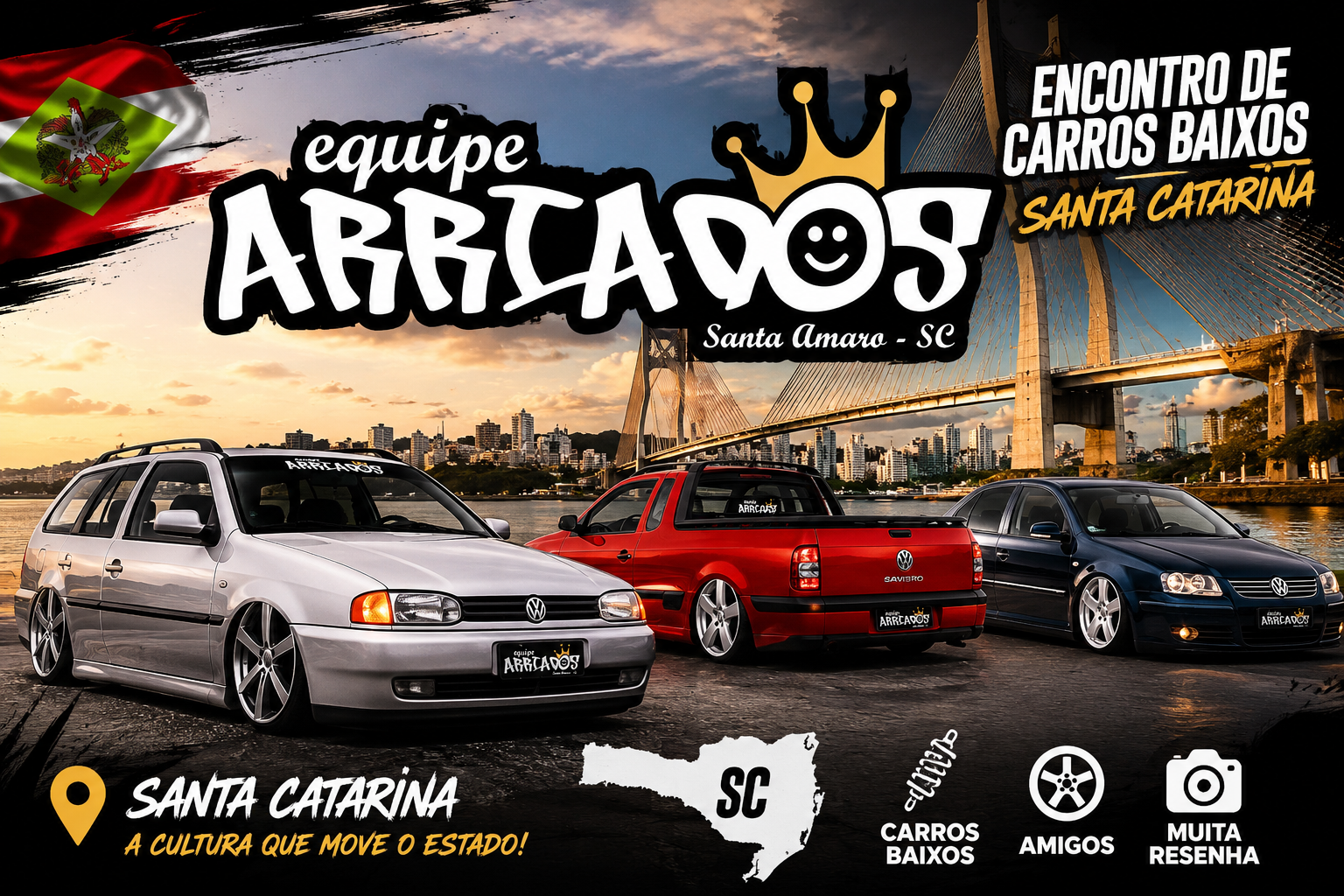 Equipe Arriados - SC - Santo Amaro da Imperatriz