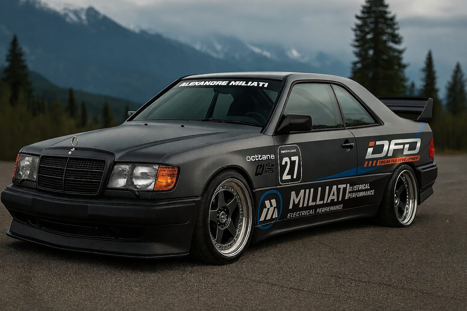 Mercedes 300CE-24 Drift