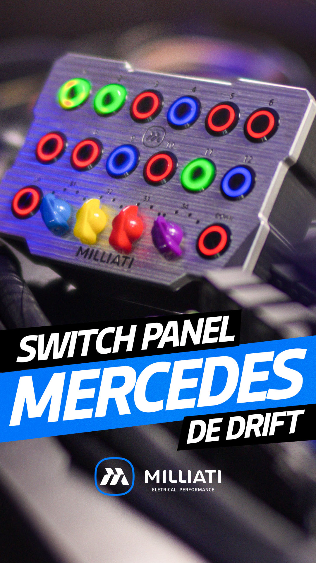Sistema elétrica Mercedes 300Ce de Drift - Parte 3