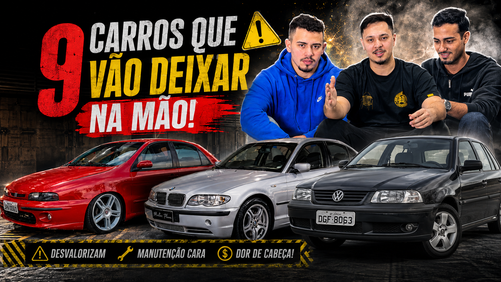 9 CARROS QUE VÃO TE DEIXAR NA MÃO!!!!!!