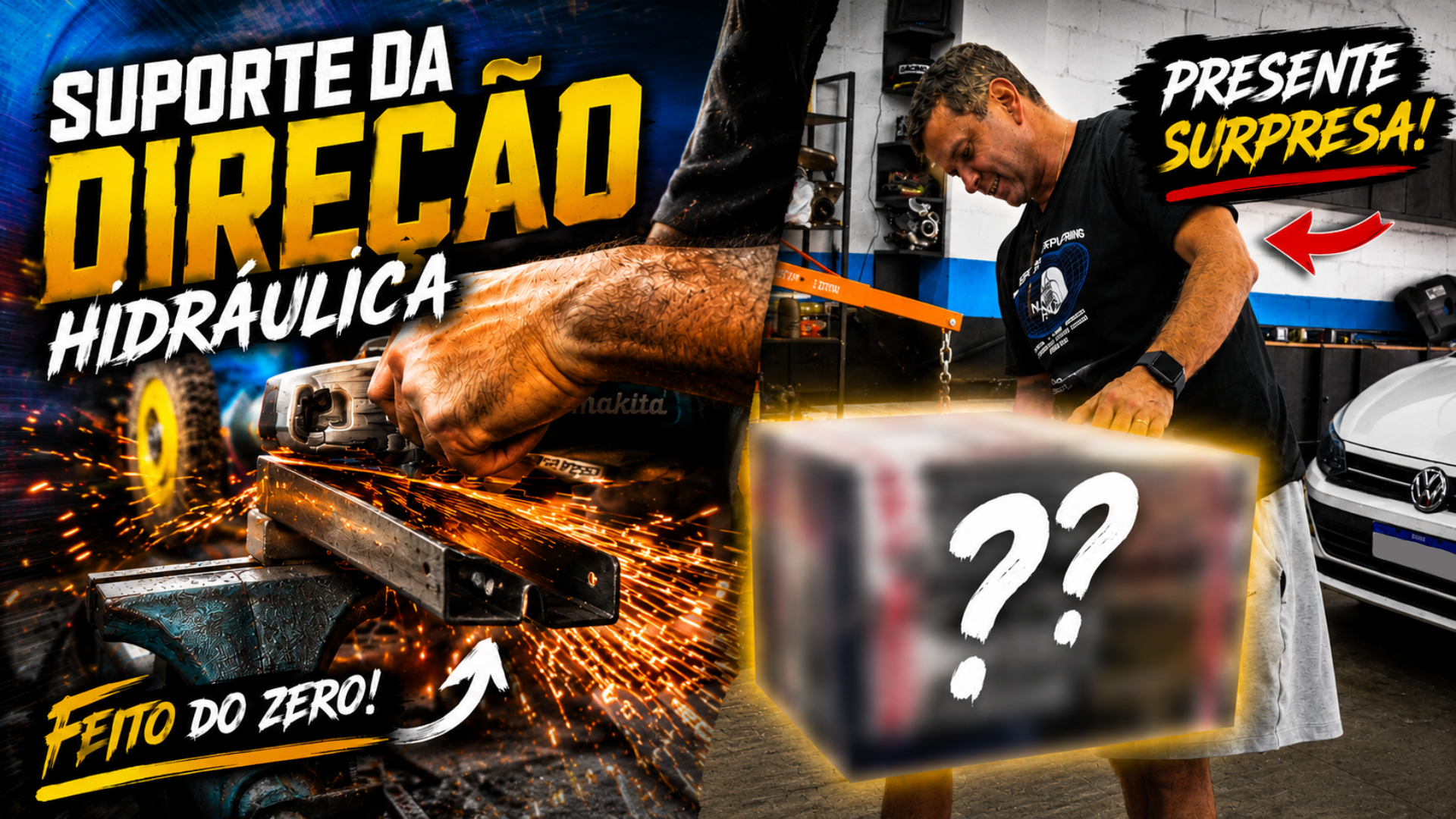 FABRICAMOS o suporte da Direção Hidráulica do Mustang1966! (+ PRESENTE SURPRESA)