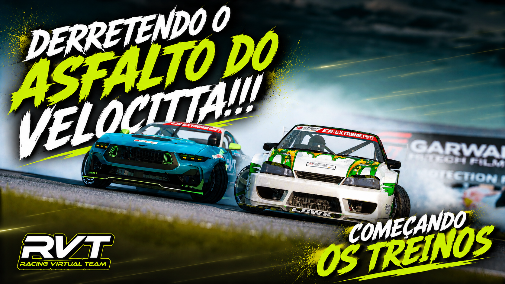 Mustang RTR saltando!