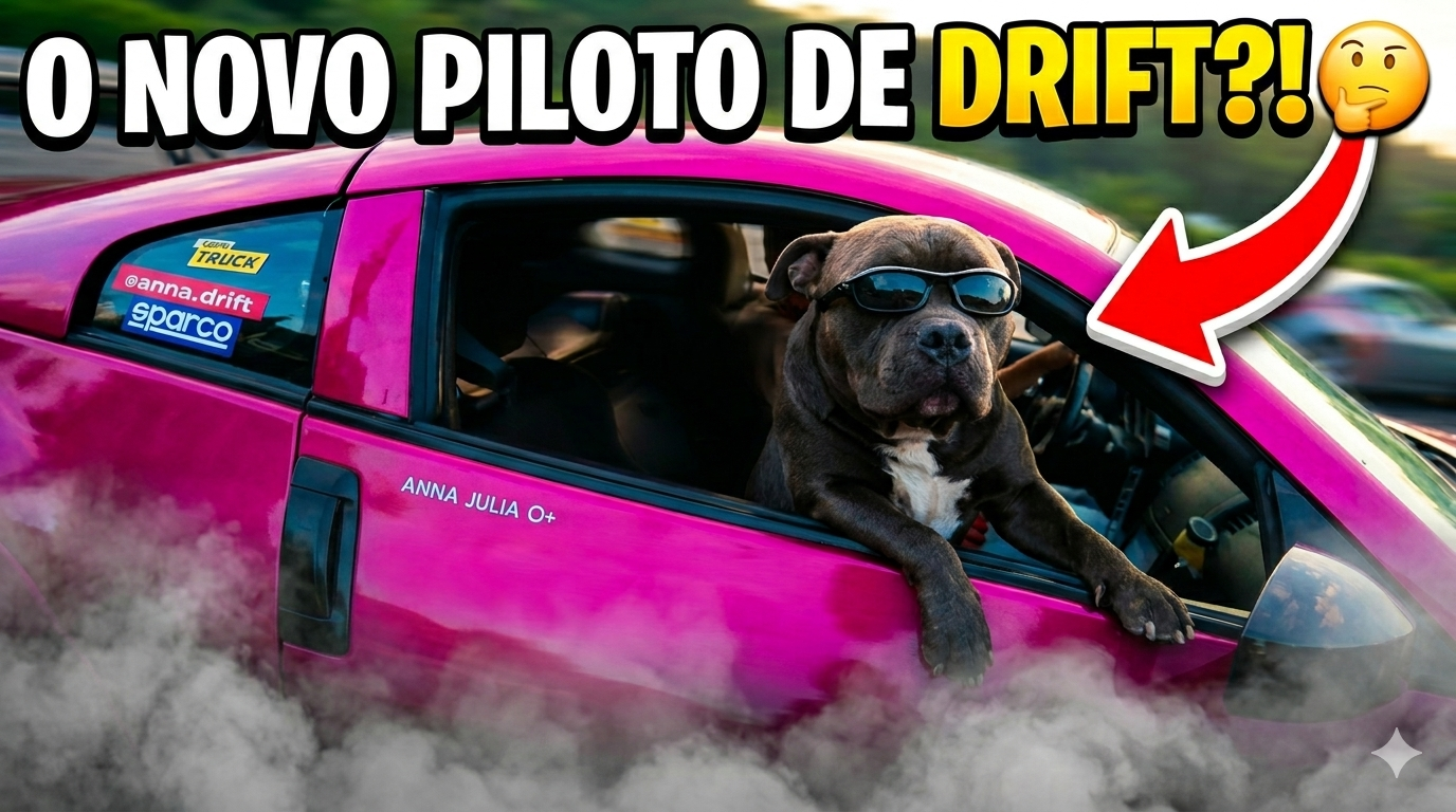 PITBULL no DRIFT - A vida real de um piloto (invadimos o evento de carros baixos)